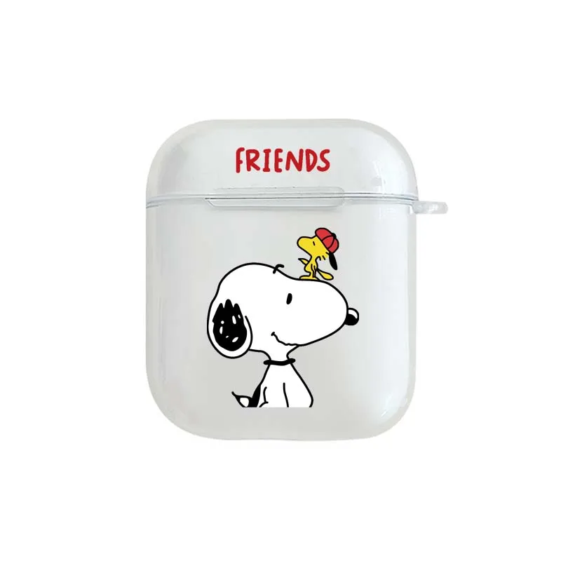 Bluetooth чехол для гарнитуры для apple airpods чехол арахис Charlie dog беспроводные наушники милый щенок силиконовый чехол для airpods