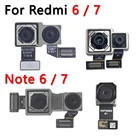 Оригинальный Для Xiaomi Redmi примечание 6 6A 7 7A Pro Plus небольшая спереди основная задняя камера Модуль гибкий ленточный кабель
