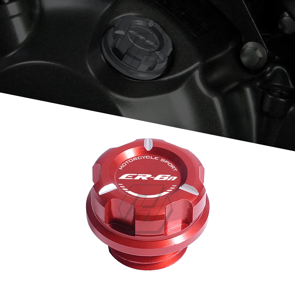

For Kawasaki ER-6n 2006-2021 Motorcycle Accessories Engine Filler Oil Cap