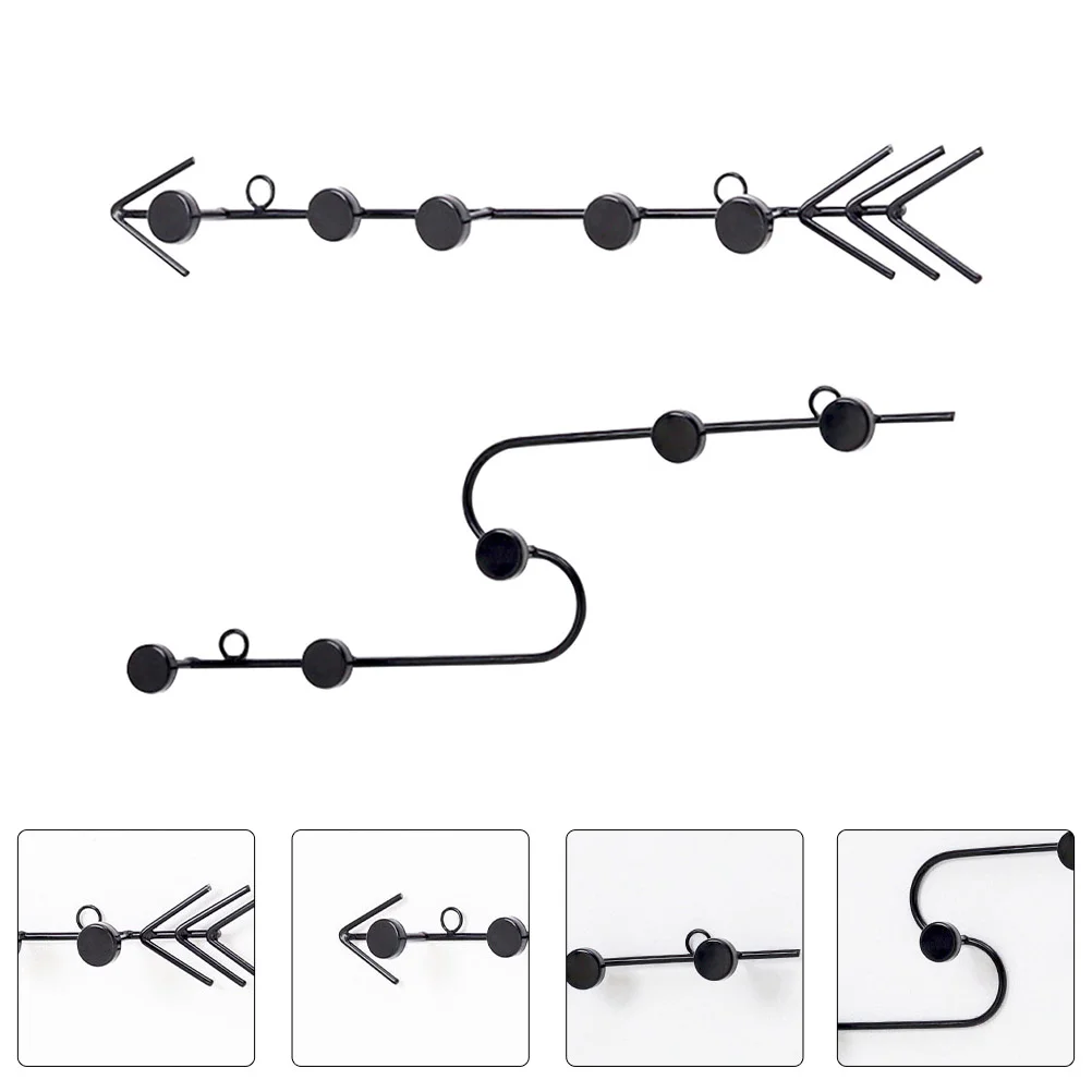 

2 шт., декоративные железные настенные крючки-вешалки