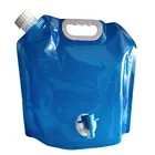 Домашняя и уличная Складная портативная сумка для воды с краном, автомобильная сумка для хранения воды, мешок, Аварийная сумка для воды, Спортивная бутылка для верховой езды