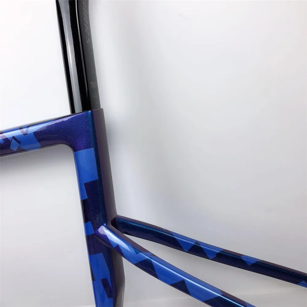 Высокое качество T1000 карбоновая дорожная заготовка рамы тормоза 44/49/52/54/56/58 см