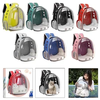 pet carrier small cats backpack puppy transparent holder sightseeing bag