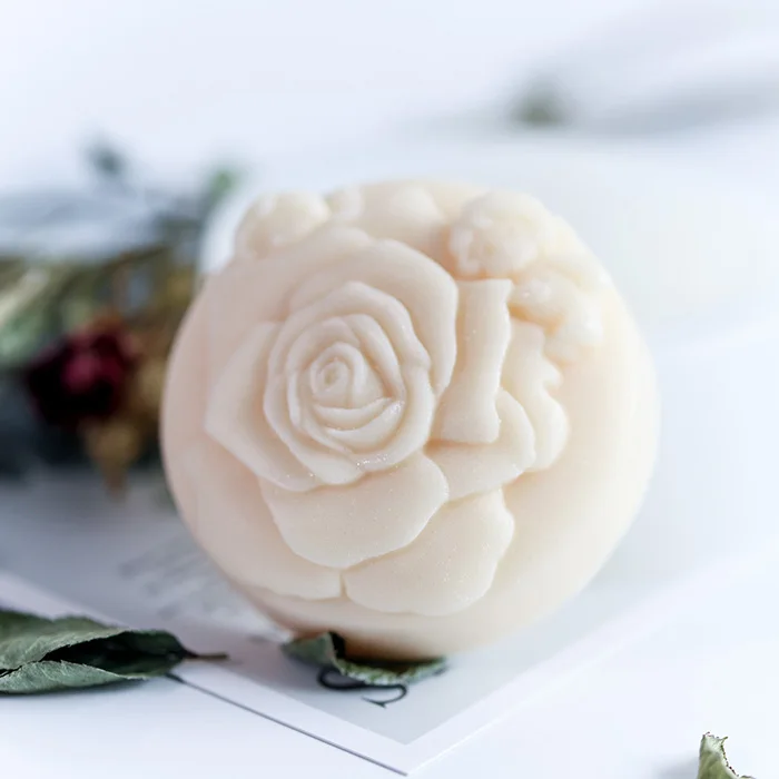 3d силиконовые формы в виде цветка розы ручной работы мыло Плесень Силиконовое