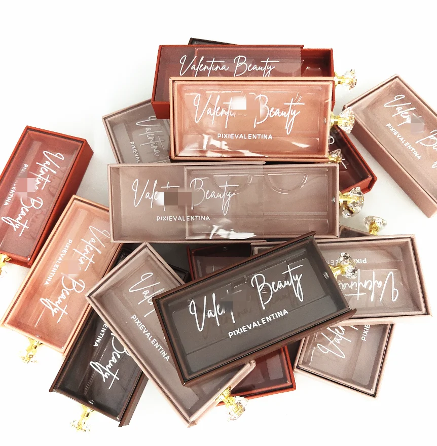 2022 упаковочные коробки для ресниц дизайн 3d искусственные норковые натуральные