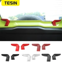 tesin car rear windshield heating wire protective decoration cover stickers for suzuki jimny 2019 2020 2021 interior accessories