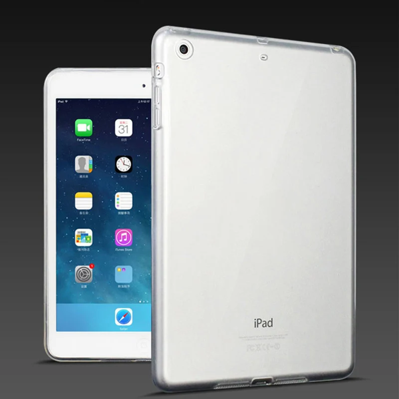 Силиконовый чехол для iPad Pro 11 12 9 2018 7 прозрачный мягкий бампер из ТПУ планшета 2 3 4 5