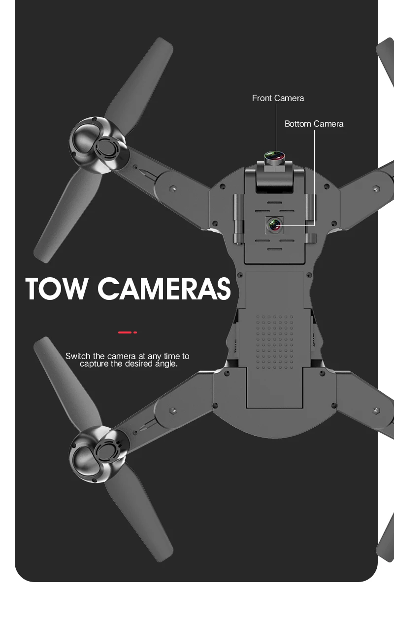 Радиоуправляемый Дрон EBOYU X13S 4 K/1080 P HD камера Wi-Fi FPV Дрон оптическое позиционирование потока контроль высоты жестов RC Квадрокоптер RTF