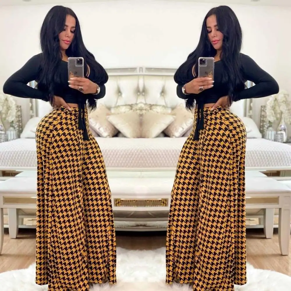 Новинка 2020 года осенне-зимние брюки с высокой талией женские для бега эластичные