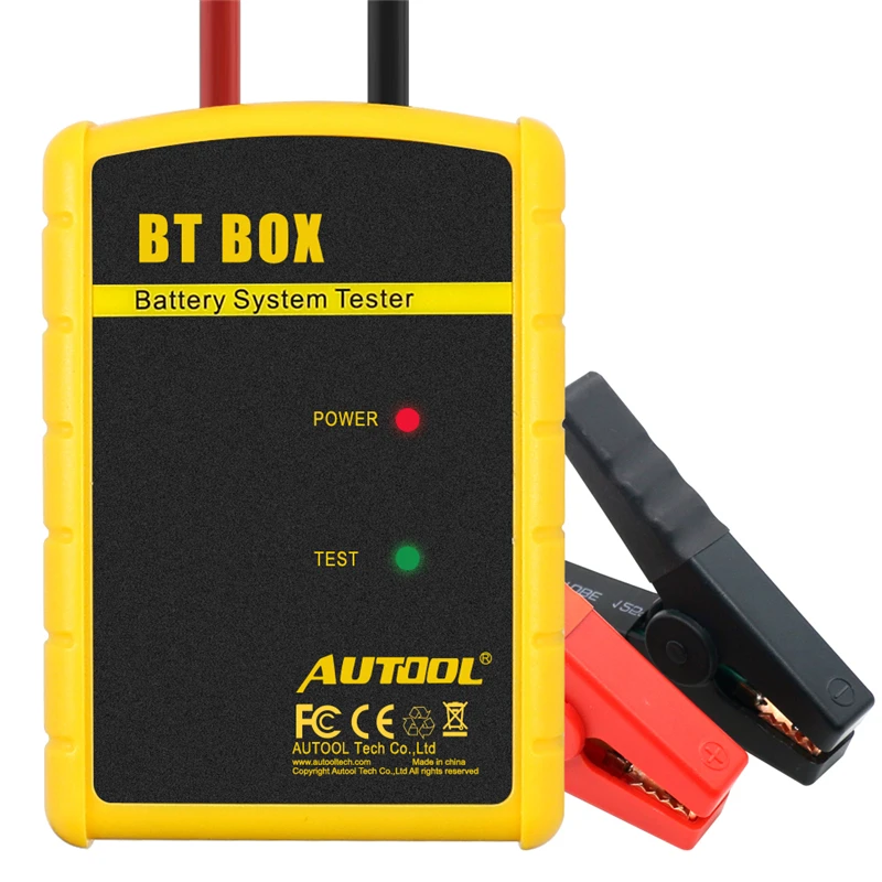 Новинка 2017 года! AUTOOL BT BOX Автомобильный Тестер Аккумуляторов Поддержка Android/ISO