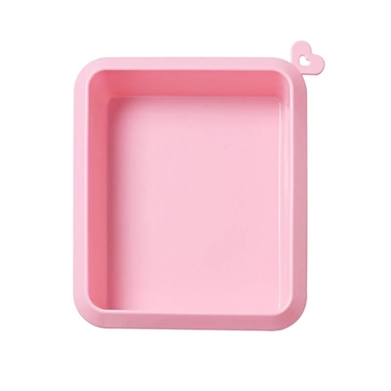 

Non-Stick Silicone Cake Mold Square DIY Bread Desserts Bakeware Form Loaf Pans Mould Reusable Kitchen Oven Baking Tools