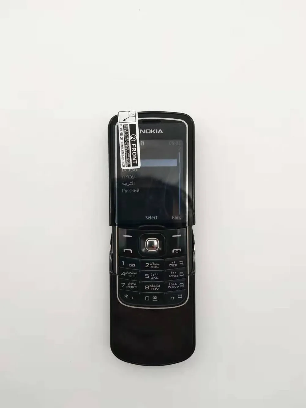 Разблокированный Nokia 8600 Luna английский/русский/Арабский Клавиатура GSM 2G FM Bluetooth Восстановленный мобильный телефон