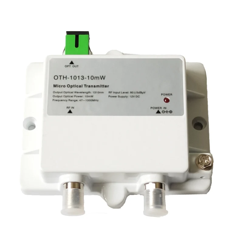 Микро оптический передатчик Φ FTTH 12V CATV Mini Micro Transmitter 47 1000MHZ 1310nm/1550nm с оптическим