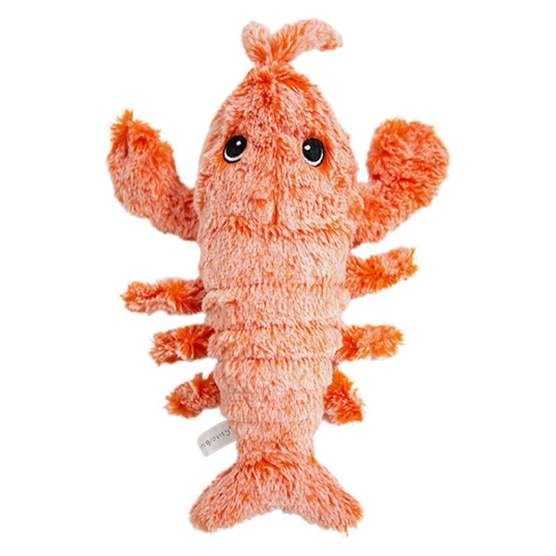 

2020 New Creative Jumping shrimp electric simulation lobster pet children's toy Funny Cat Dogs Toy Attract the pet's attention