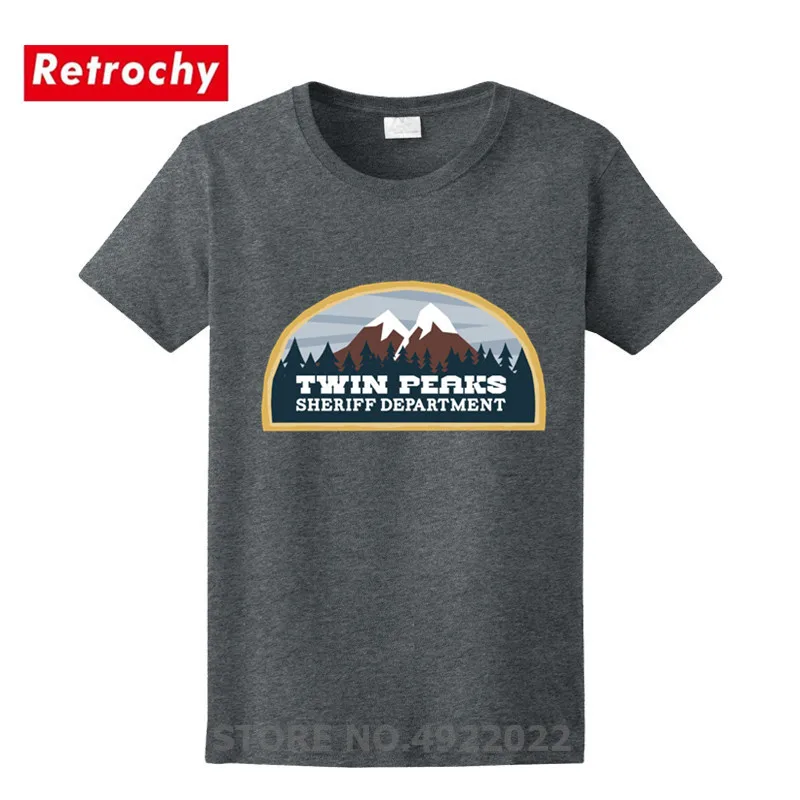 Футболка Twin Peaks sherif Dept (redux) футболка всех размеров Мужская Уличная Harajuku для гор
