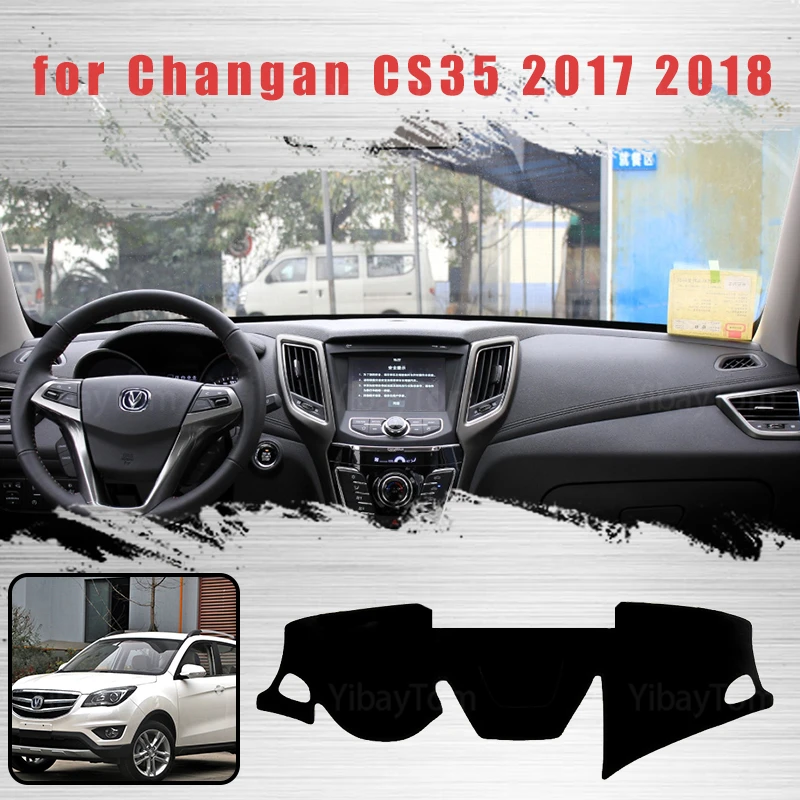

Car Dashboard Cover Dash Mat for Changan CS35 2017 2018 Auto Non-slip Sun Shade Pad Carpet