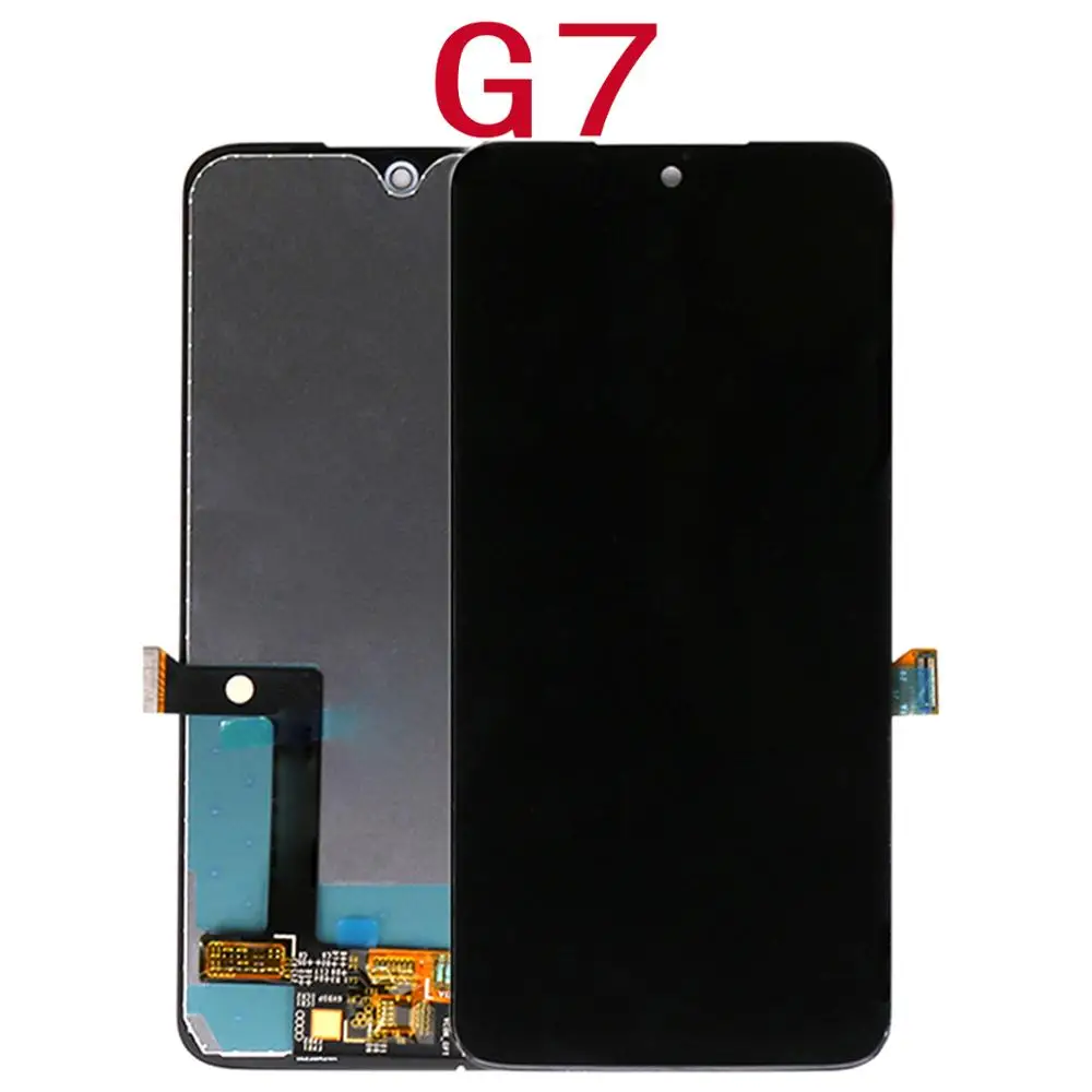 ЖК дисплей для Motorola Moto G5 G6 G7 Plus Power Play с дигитайзером в сборе замена G7|Экраны