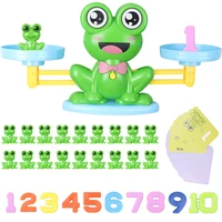 cartoon frog balance toys creative math game number arithmetic counting educational kids learning interactive toy