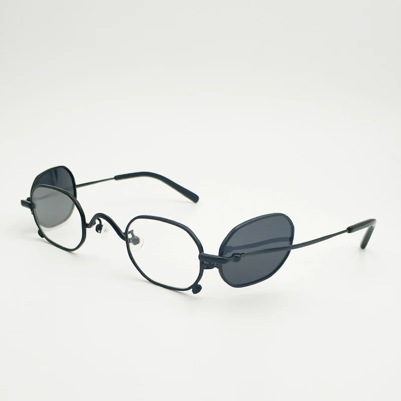 Женские и мужские модные маленькие многоугольные солнцезащитные очки в стиле хип-хоп, в металлической оправе, в стиле ретро от AliExpress RU&CIS NEW