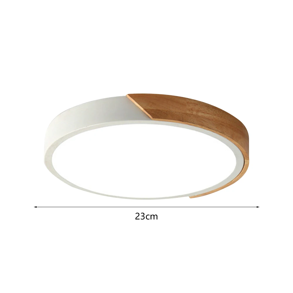 

Modern Ultra Thin LED Ceiling Light Wooden Balcony Lamp Indoor Lighting Lamp For Living Room Lighting Kitchen Corridor Bedroom