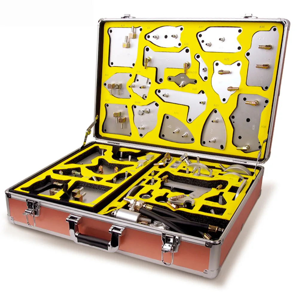 

Caja de engranajes de bombeo de repuesto de aceite de transmision automatica, de aleacion de aluminio, Conector de junta
