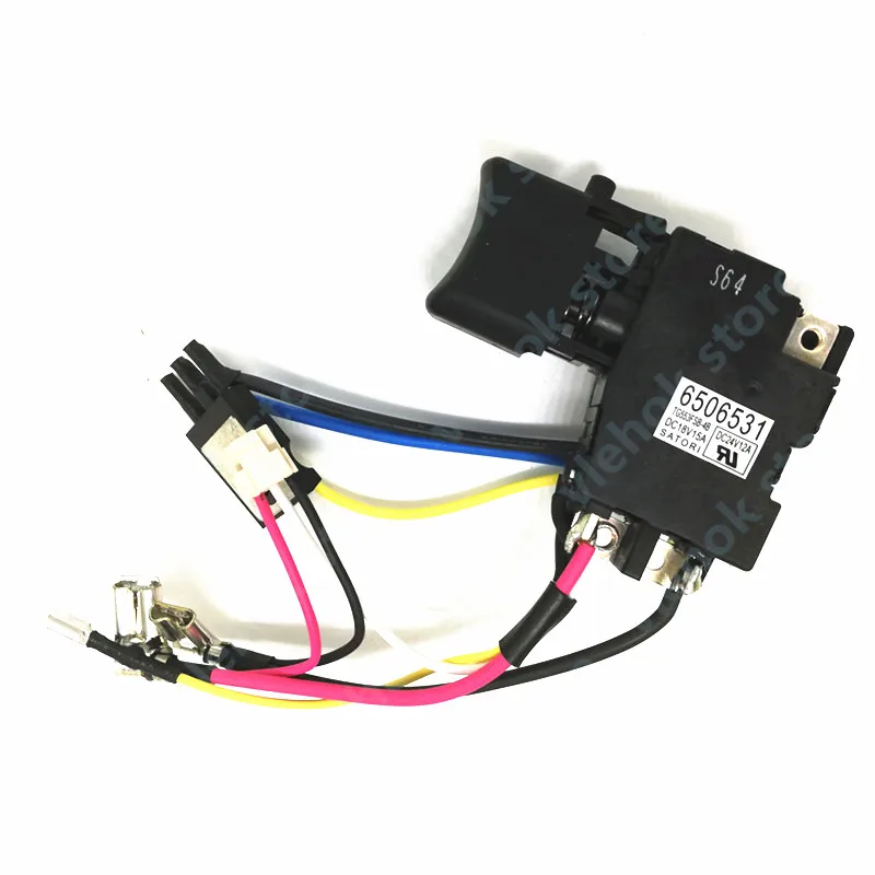 Переключатель для Makita DF441D BDF451RFE BDF441SFE BHP451SFE BHP451RFE BHP441SFE BHP441RFE BDF451Z BDF451SFE 650653 1