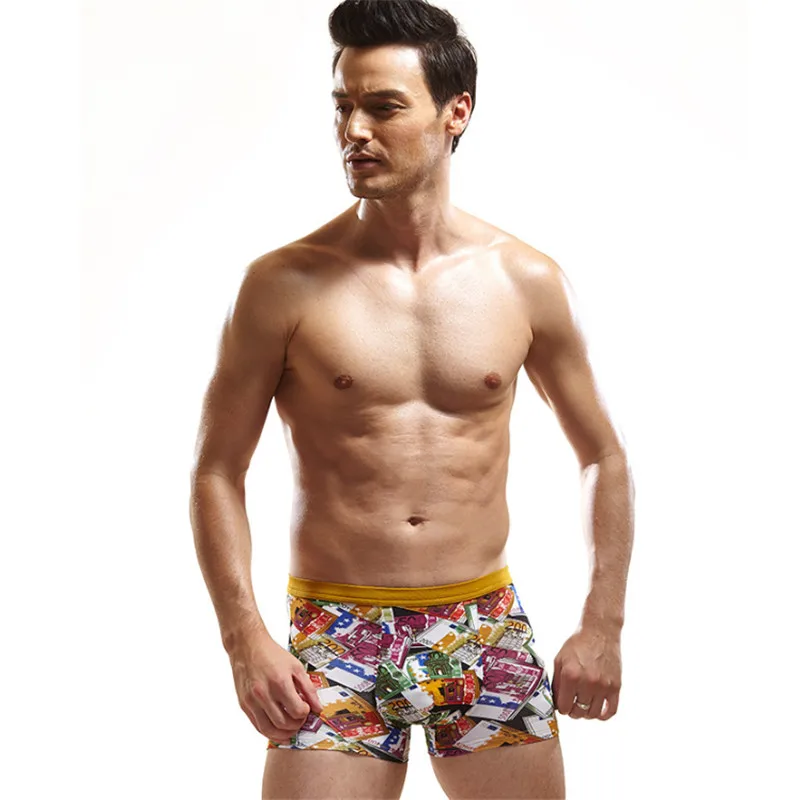 Мужские дышащие трусы со средней посадкой износостойкие|Мужские боксеры| |