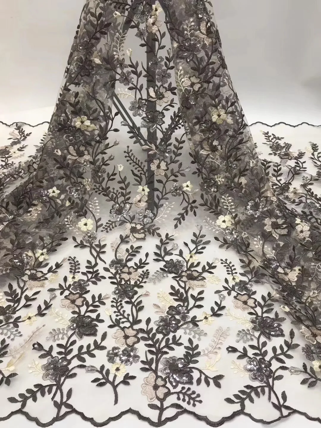 

Новейшая зеленая африканская золотая кружевная ткань с бисером Aso Oke Gele головной платок с вышивкой нигерийская кружевная ткань 2019 французск...