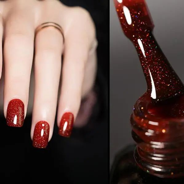 Ruhoya неоновый блестящий гель для ногтей 8 мл Полупостоянный Гель-лак геллак лак |