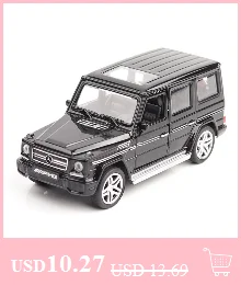1/32 Diecasts& игрушечный транспорт Mercedes G65 AMG Модель автомобиля со звуком и светильник коллекция автомобиля игрушки для мальчика Детский подарок brinquedos