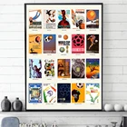 The World Cup мяч плакат и печать футбол мяч плакат Эволюция футбола настенные картины холст картина для гостиной офиса
