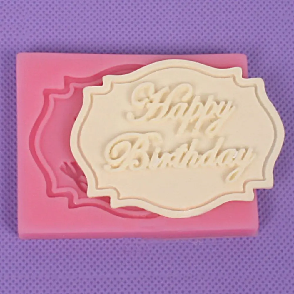 Силиконовые 3D формы для торта на день рождения украшения пирожных сделай сам