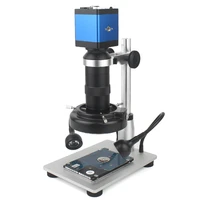professional phone repair hdmi microscope camera 38mp 13mp usb vga industrial microscope 130x c mount lens 56 led ring ligh