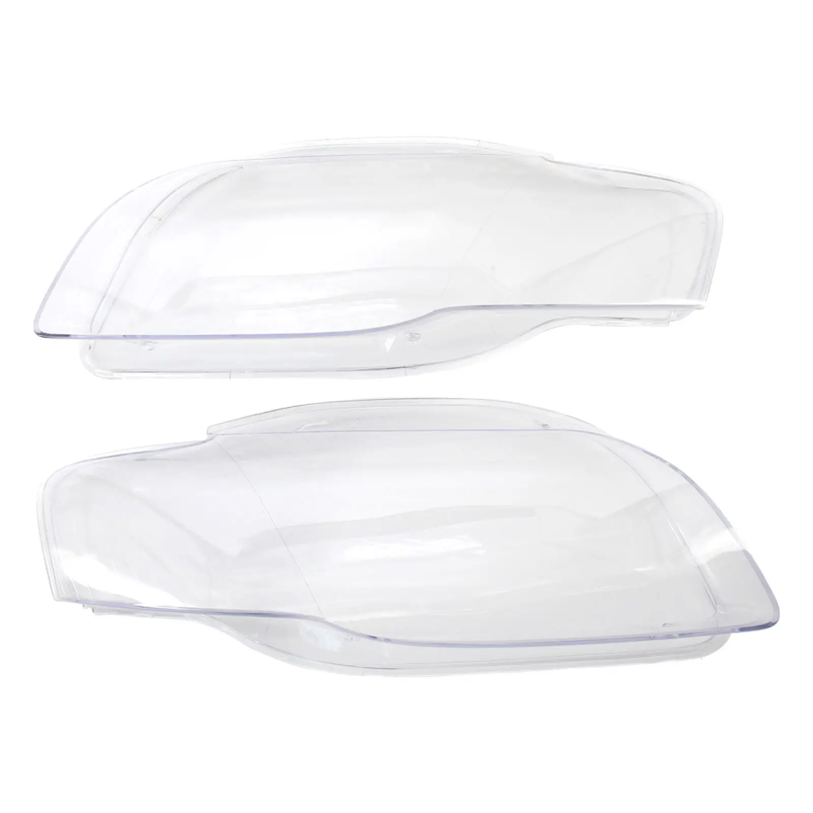 

Lens Cover 1 Pair Dustproof Headlight Lampshade Fits for Audi A4 B7 S4 2005-2008 8E0941003 8E0941004