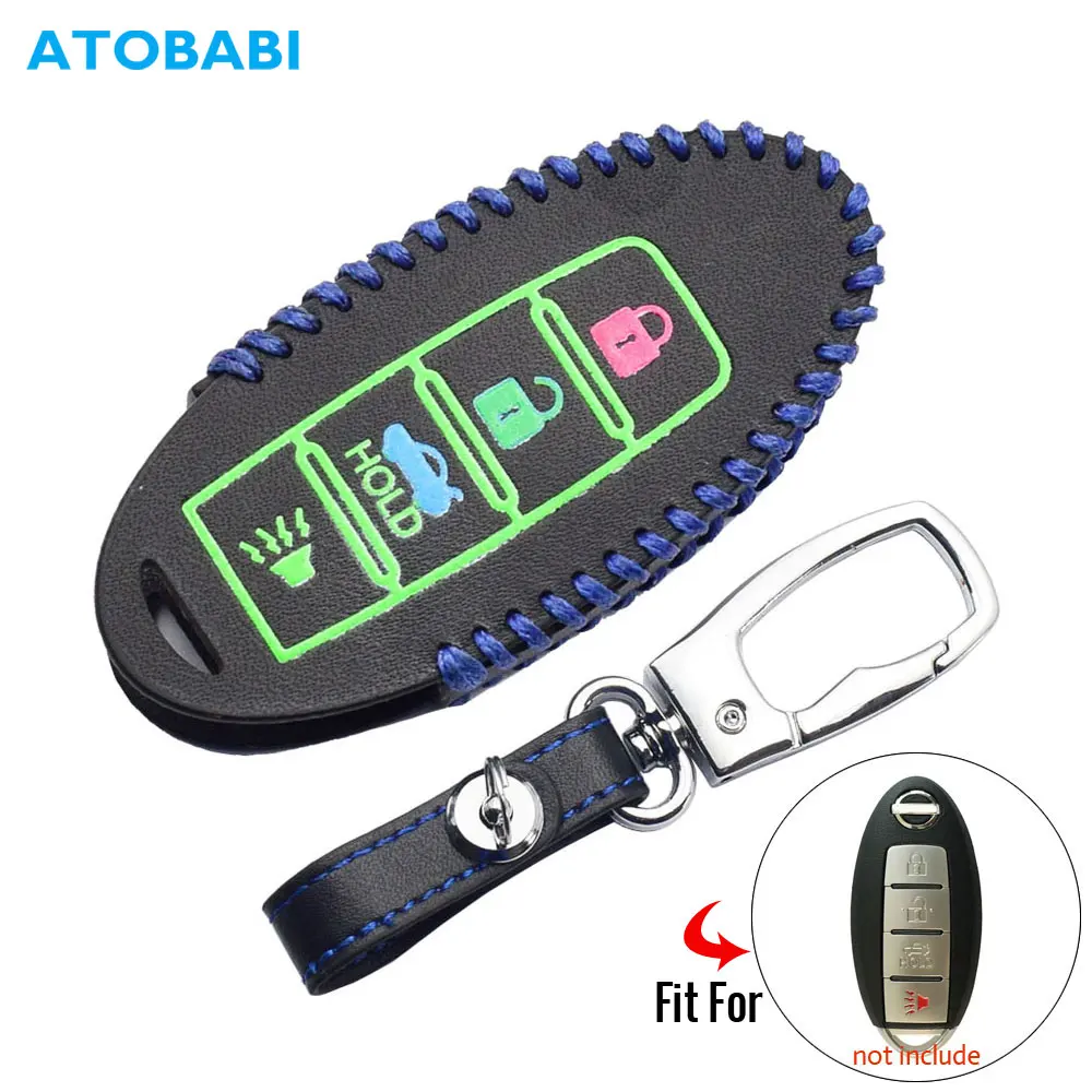 Car Key Cover For Nissan Altima Maxima Murano Gt-r Infiniti G35 QX56 FX35 Q50 G37 M35 QX60 I35 QX80 Q60 QX30 Remote Fob Case | Автомобили