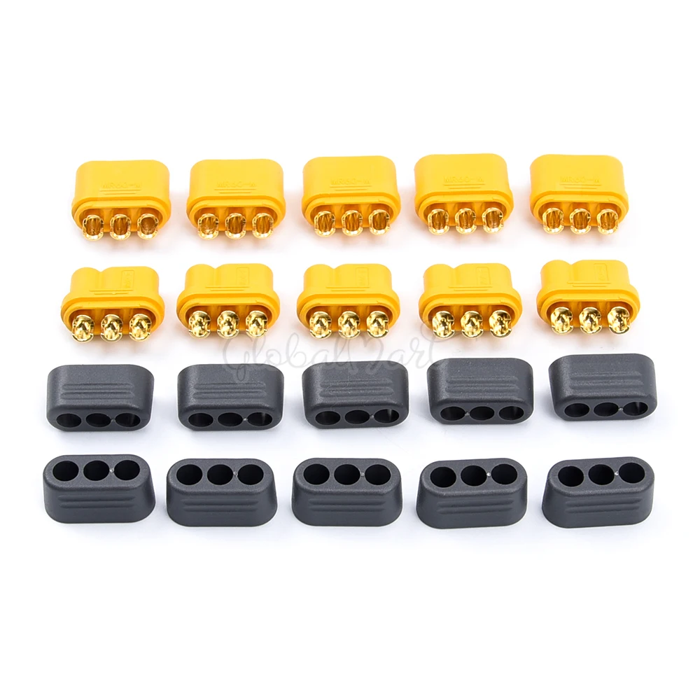 5 пар штекер Amass MR60 с защитной крышкой 3 мм ядерный Разъем T Plug интерфейсный разъем
