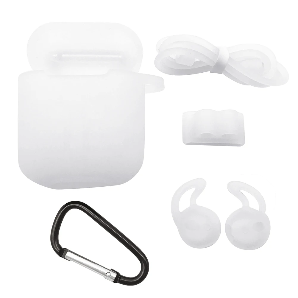 5 шт./компл. силиконовый чехол для наушников AirPods Функция &quotанти потеря&quot кабель