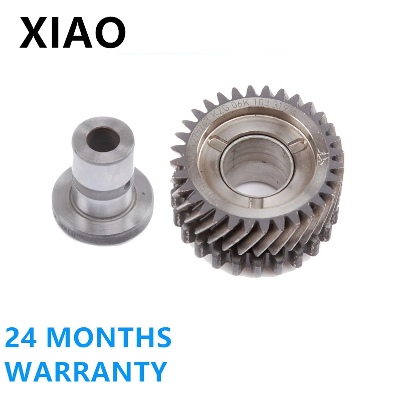 

Новый дефлектор цепи синхронизации двигателя, шестеренка передач + промежуточный вал 06H103319Q для Audi A4 Q5 для VW Golf Jetta Passat 06H103559A