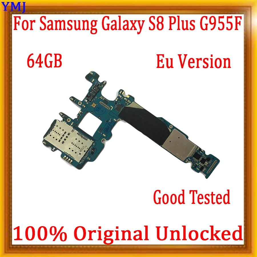 С системой Android для материнской платы Samsung Galaxy S8 Plus G955F 64 ГБ Оригинальный