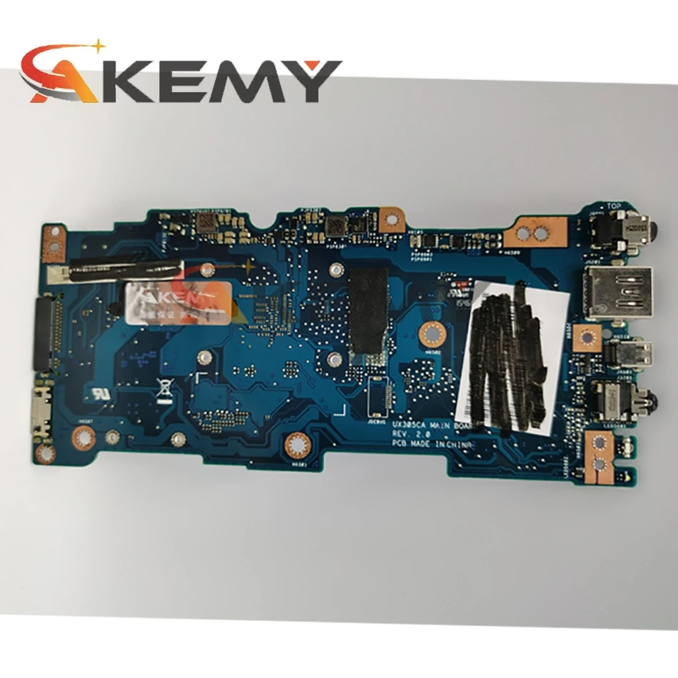 ux305ca motherboard for asus ux305ca ux305c u305c mainboard 100 test ok w m3 6y30 cpu 8gb ram free global shipping