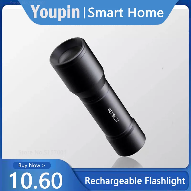 Перезаряжаемый мини-фонарик Youpin Beebest многофункциональная ручная лампа