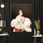 Винтажный постер в виде жвачки для женщин, Классическая европейская фигурка, настенная Картина на холсте, скандинавские абстрактные картины для домашнего декора