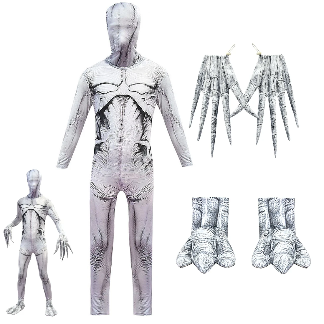 Боди из сериала очень странные демогоргон Монстр Косплэй Хэллоуин Детский