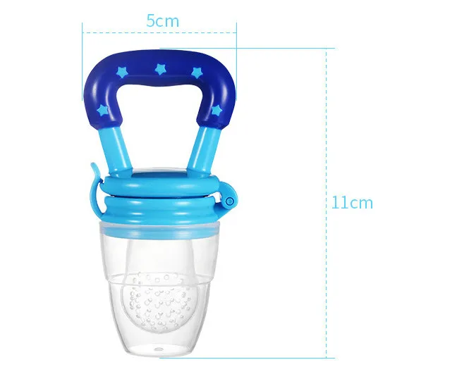 Кормушка детская с соской и зажимом-держателем Прорезыватель для зубов в виде