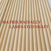 LAMINATED Technology Billiards Shaft Blanks Maple Wood Pool Cue Shaft 8 in 1/10 in 1/12in 1(Optional) ∅25mm*L760mm