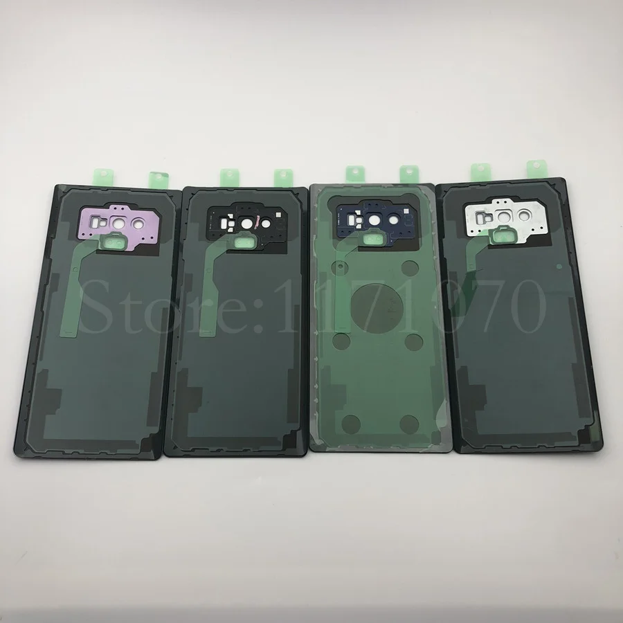 Задняя крышка батарейного отсека note9 для Samsung Galaxy Note 9 N960 N960F N9600 стеклянная корпуса