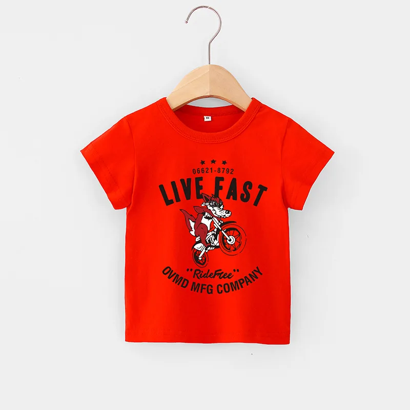 Летняя футболка для девочек и мальчиков 2020 Детские Топы с коротким рукавом