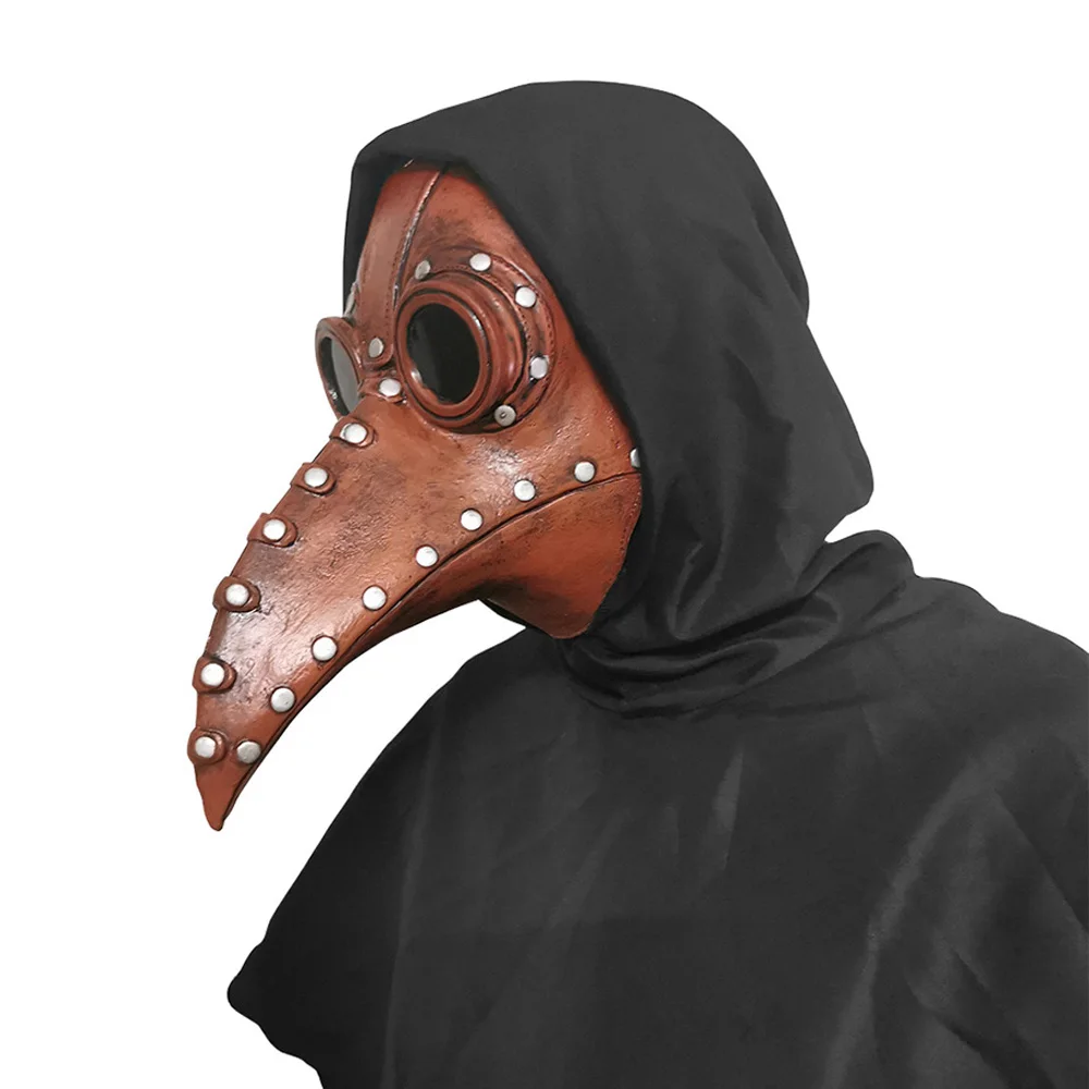 Новинка 2020 года. Маска для косплея с изображением птицы из клюва. Чёрные