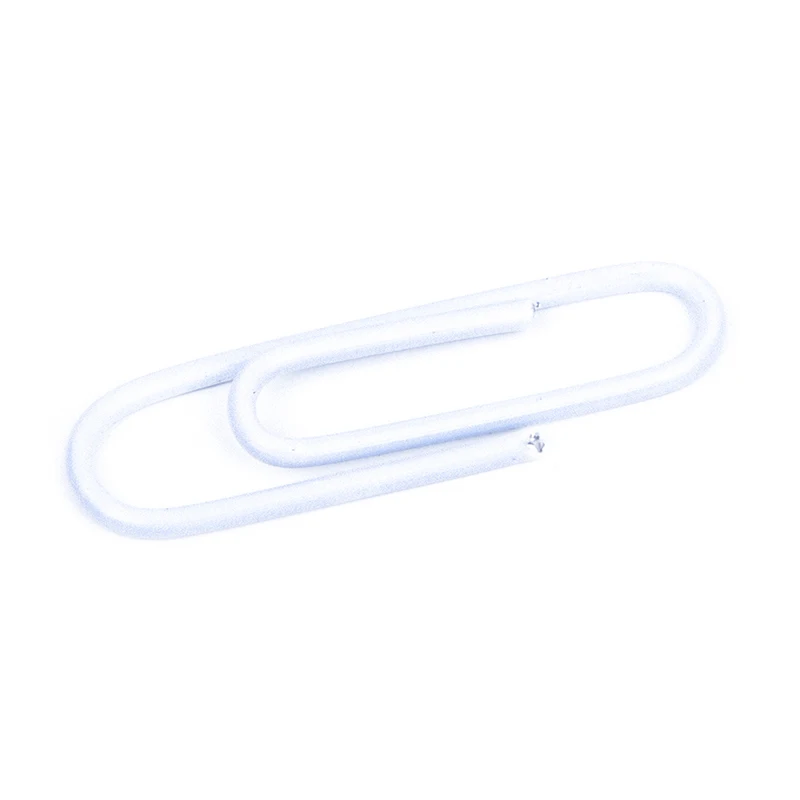 

Appro.x100Pcs Plastic-Coated Paper Clips--Color Assorted