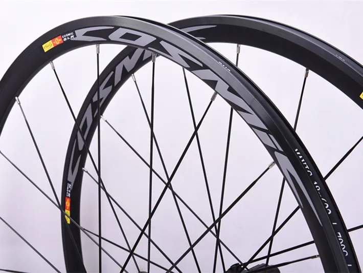 Newest high quality30/40/50mm Original Hot sale 700C alloy V brake bike wheels BMX road wheelset aluminum cosmic elite | Спорт и